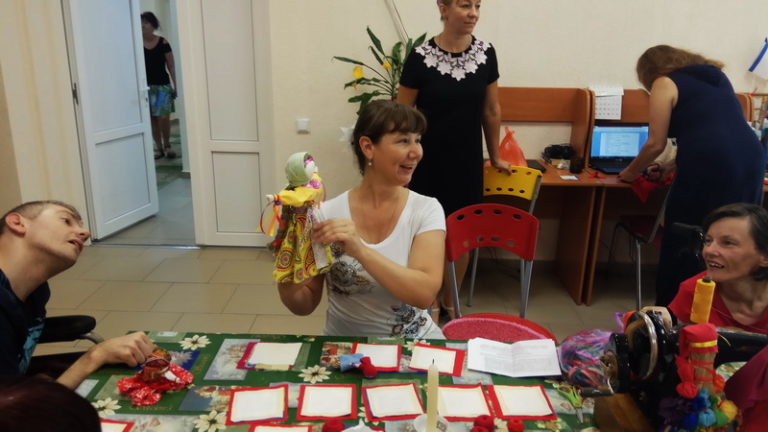 МК по созданию куколки «от худого слова»