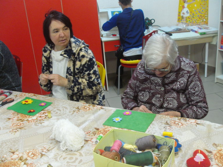 Мастер-класс «Цветочная полянка»