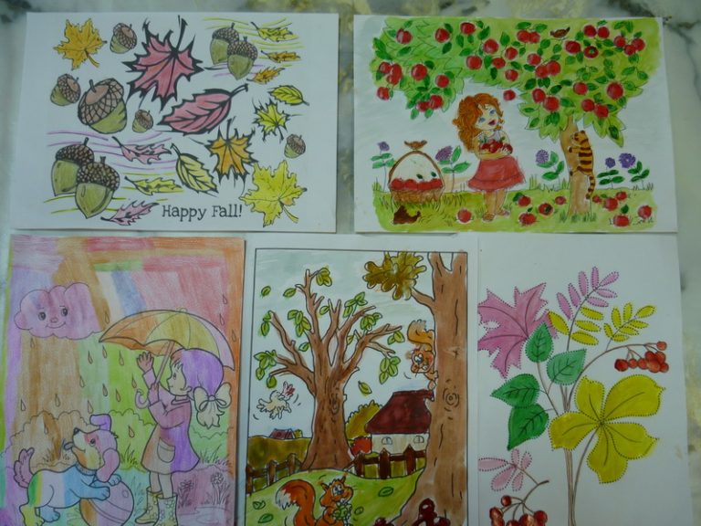 Конкурс рисунков «Здравствуй, Осень!»