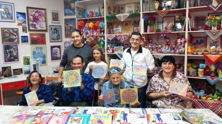 Мастер-класс от Галины: Рисование песком