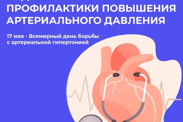 Неделя борьбы с артериальной гипертонией и приверженности назначенной врачом терапии